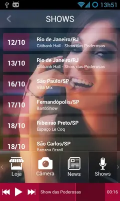 Anitta android App screenshot 1