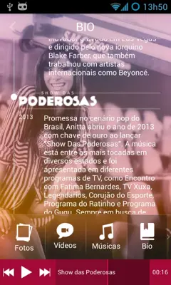 Anitta android App screenshot 3